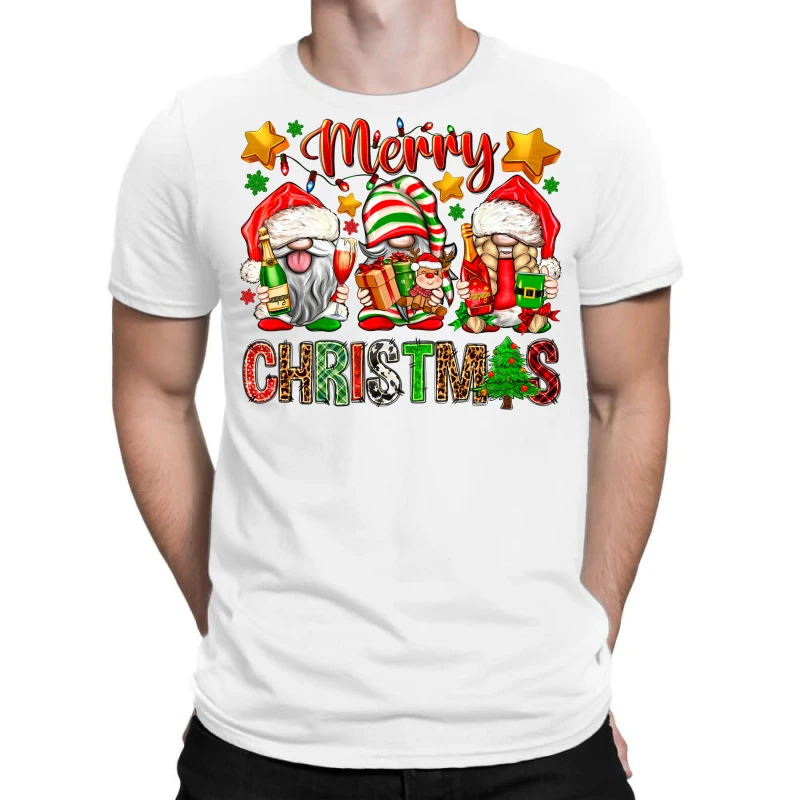 Merry Christmas Gnomes T-Shirt 1 Merry Christmas Gnomes T-Shirt