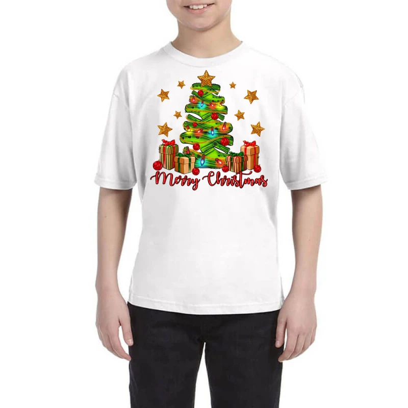Merry Christmas Crocin' Tree Youth Tee 1 Merry Christmas Crocin' Tree Youth Tee