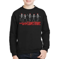 When You Are Dead Inside But It Is Christmas Youth Sweatshirt