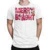 Merry And Bright Pink Christmas T-Shirt