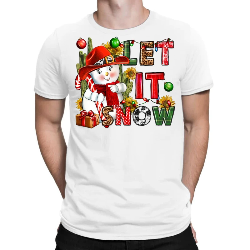 Let It Snow Christmas T-Shirt 1 Let It Snow Christmas T-Shirt