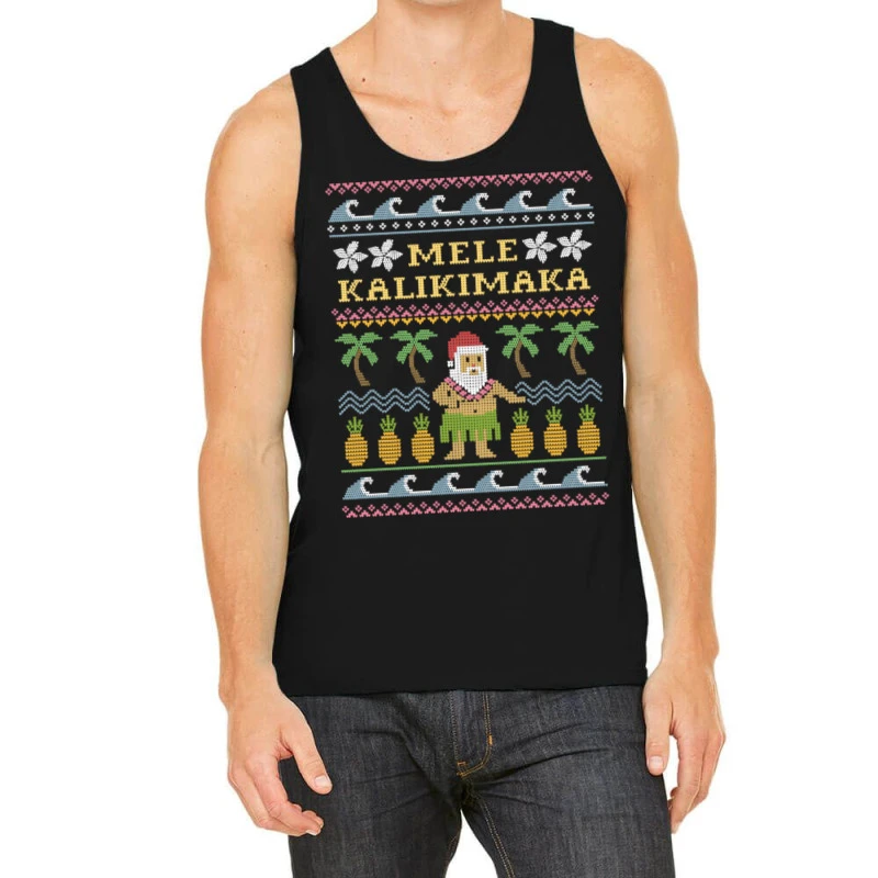 Mele Kalikimaka Christmas Tank Top 1 Mele Kalikimaka Christmas Tank Top