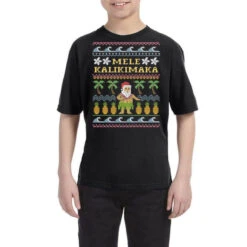 Mele Kalikimaka Christmas Youth Tee
