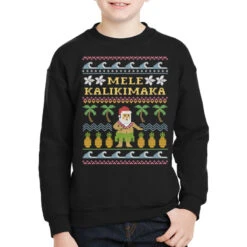 Mele Kalikimaka Christmas Youth Sweatshirt