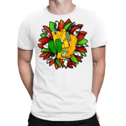 Christmas Nurse Sunflower T-Shirt