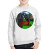 Black Angus Cattle And Bull Merry Christmas Youth Sweatshirt