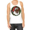 African American Santa Christmas Tank Top
