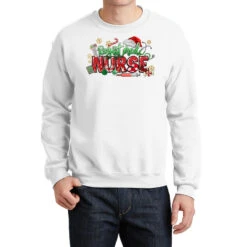 Registered Nurse Christmas Crewneck Sweatshirt