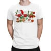 Christmas Wine Glasses T-Shirt