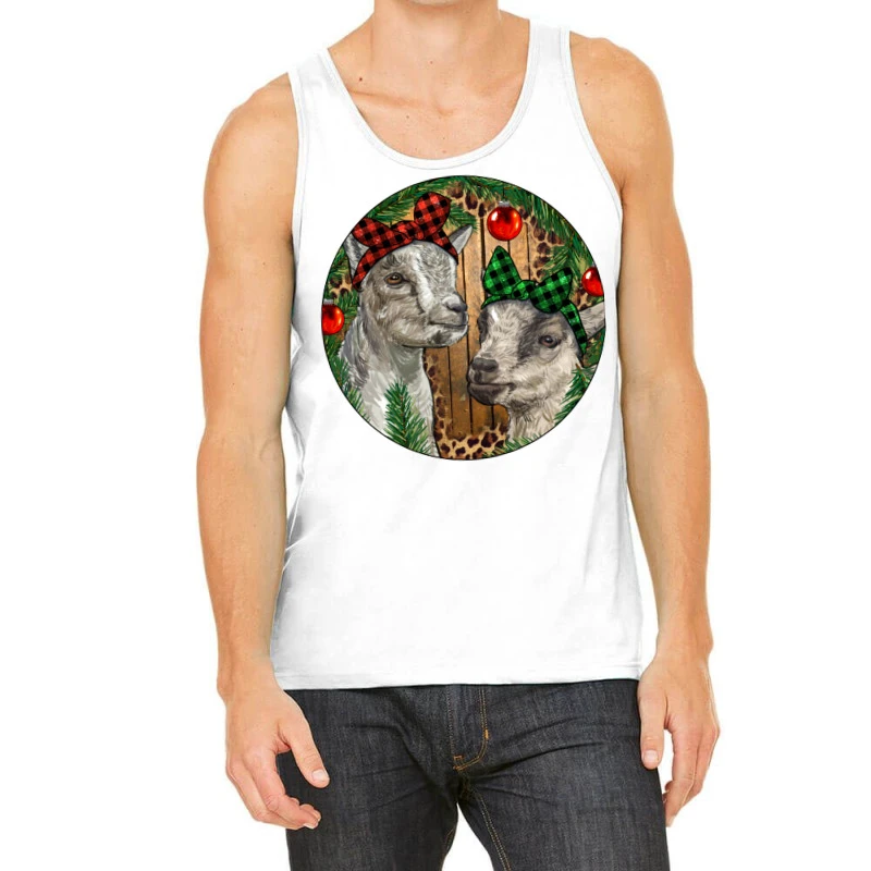 Baby Goats Christmas Tank Top