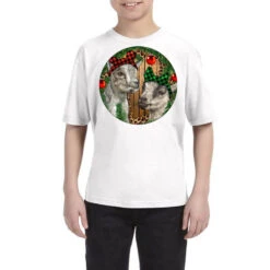 Baby Goats Christmas Youth Tee
