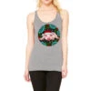 Baby Pig Christmas Racerback Tank