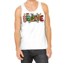 Christmas Believe Tank Top