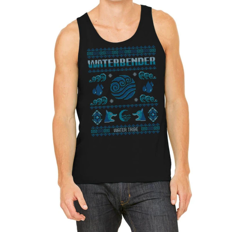 Avatar Waterbending Katara Christmas Tank Top 1 Avatar Waterbending Katara Christmas Tank Top