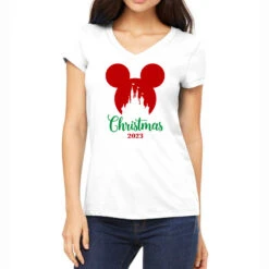 Christmas 2023 Women's V-Neck T-Shirt