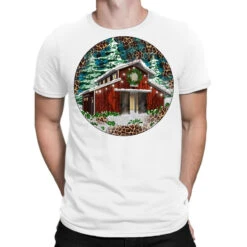 Barn Christmas T-Shirt