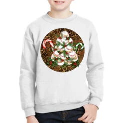 Merry Christmas Baseball Youth Sweatshirt