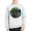 Calf Christmas Youth Sweatshirt