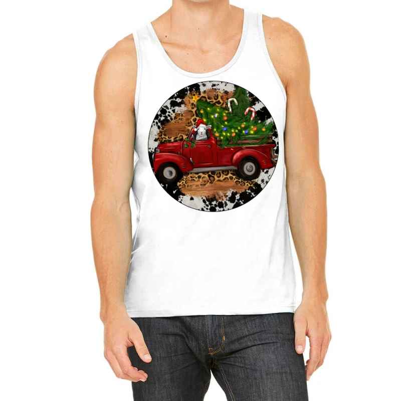 Farm Truck Christmas Tank Top 1 Farm Truck Christmas Tank Top