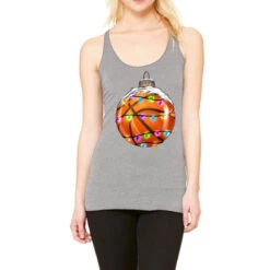 Christmas Basketball Racerback Tank