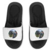 Black Angus Cattle And Calf Christmas Slide Sandal