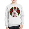 Christmas Bull Terrier Youth Sweatshirt