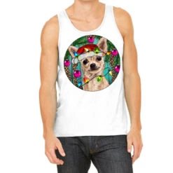 Christmas Chihuahua Tank Top