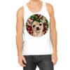 Christmas Chihuahua With Buffalo Plaid Tank Top