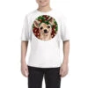 Christmas Chihuahua With Buffalo Plaid Youth Tee