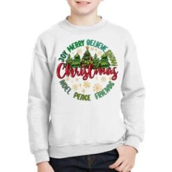 Christmas Vibes Youth Sweatshirt