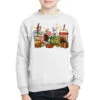 Christmas Coffee Cups With Bull Terrier Youth Sweatshirt
