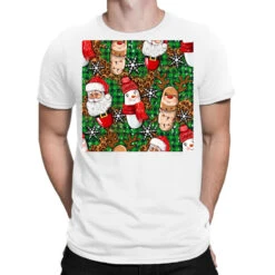 Pharmacy Christmas Seamless Digital Paper T-Shirt