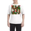 Pharmacy Christmas Seamless Digital Paper Youth Tee