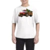 Christmas Farm Tractor Youth Tee