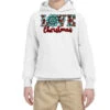 Western Gemstone Christmas Love Youth Hoodie
