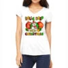 Balls Deep Into Christmas Women's V-Neck T-Shirt