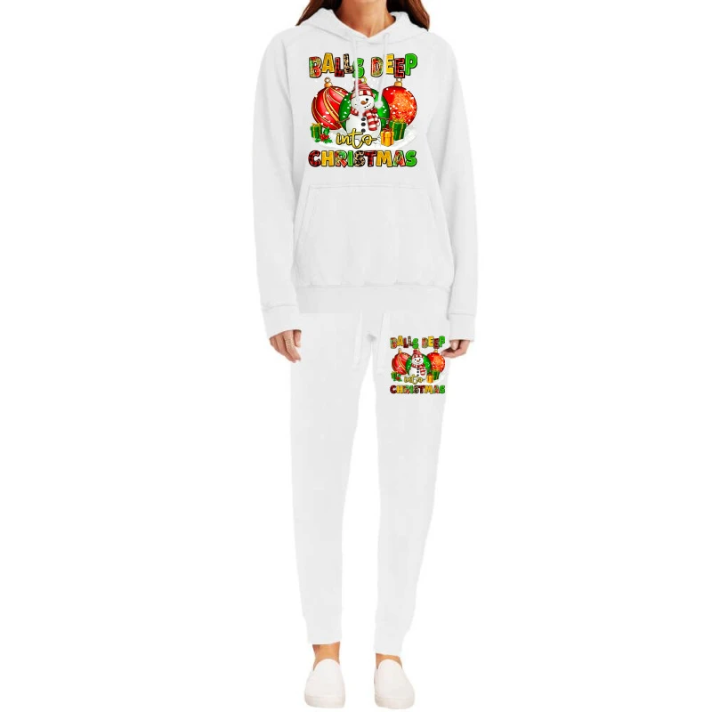 Balls Deep Into Christmas Hoodie & Jogger Set 2 Balls Deep Into Christmas Hoodie & Jogger Set - Image 2