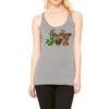 Christmas Joy Reindeer Racerback Tank