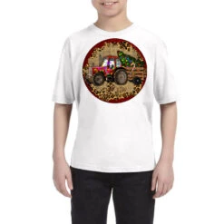 Christmas Tractor Youth Tee