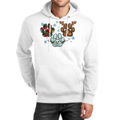Christmas Paws Unisex Hoodie