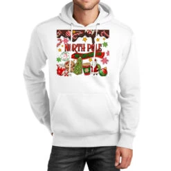 North Pole Hot Chocolate Christmas Unisex Hoodie