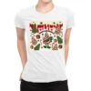 Boojee Christmas Cake Ladies Fitted T-Shirt
