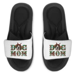 Western Christmas Dog Mom St Bernard Slide Sandal