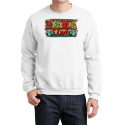 Western Christmas Mama Claus Crewneck Sweatshirt