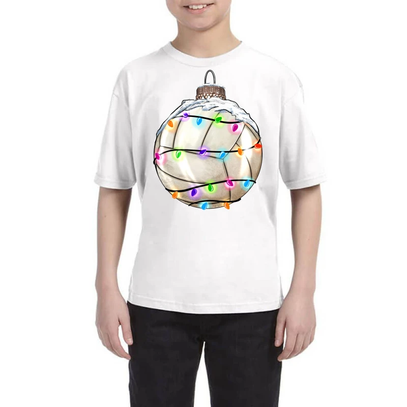 Christmas Volleyball Youth Tee 1 Christmas Volleyball Youth Tee
