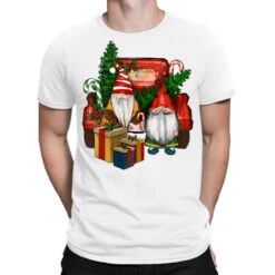 Christmas Truck And Gnome T-Shirt