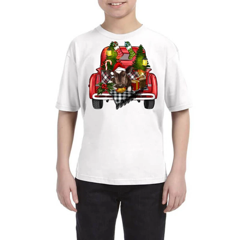 Baby Cow Christmas Youth Tee 1 Baby Cow Christmas Youth Tee