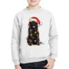 Christmas Newfoundland Dog Youth Sweatshirt