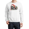 Christmas Russian Blue Cat Crewneck Sweatshirt