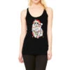 Christmas Ragdoll Cat Racerback Tank